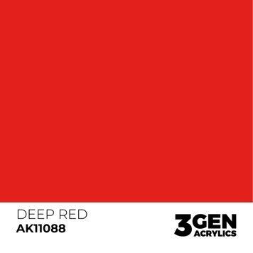 DEEP RED - INTENSE / НАСИЧЕНИЙ ЧЕРВОНИЙ AK11088 фото