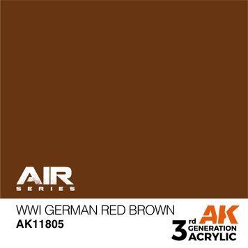 WWI German Red Brown AK11805 фото