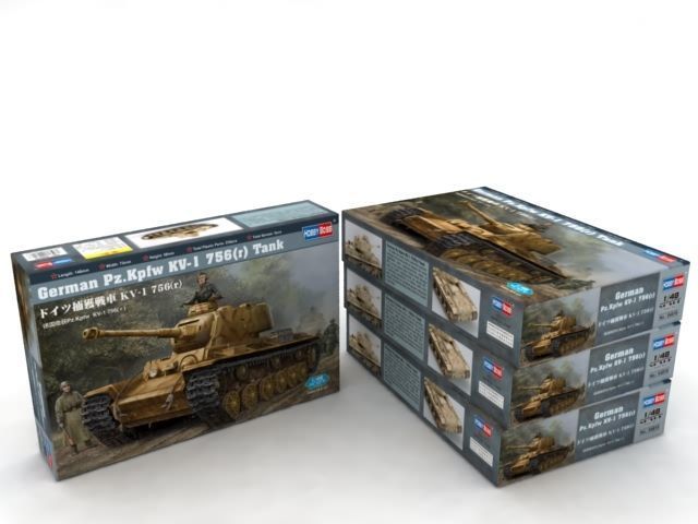 Німецький танк Pz.Kpfw KV-1 756(r) HB84818 фото