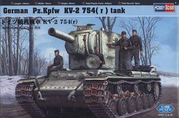 Німецький танк Pz.Kpfw KV-2 754(r) HB84819 фото