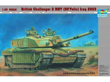 Збірна модель британського ОБТ Challenger 2 (OP. Telic) Ірак 2003 TR00323 фото