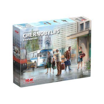 Chernobyl#5. Evacuation (4 adults, 1 child and luggage) - Чорнобиль№2. Евакуація ICM35905 фото