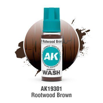 Акрилова змивка &laquo;Коричнева гнила деревина&raquo; AK-Interactive 19301 AK19301 фото