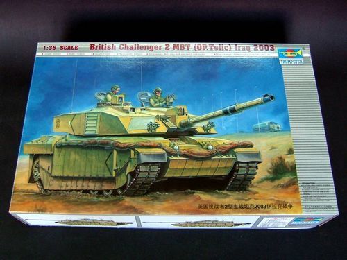 Збірна модель британського ОБТ Challenger 2 (OP. Telic) Ірак 2003 TR00323 фото