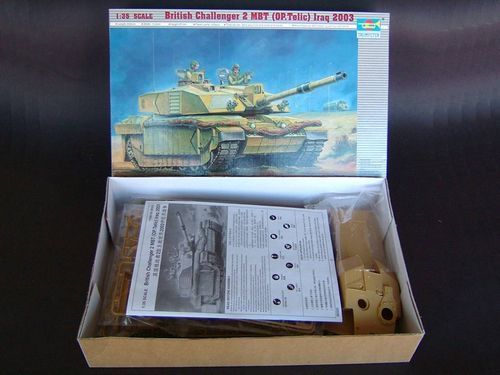 Збірна модель британського ОБТ Challenger 2 (OP. Telic) Ірак 2003 TR00323 фото