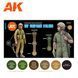 IDF UNIFORM COLORS 3G / Набір фарб для солдатів Ізраїлю AK11631 фото 2