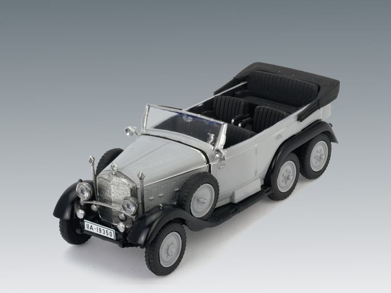 Збірна модель ICM 1/72 G4 (виробництва 1935 р.), Німецький штабний автомобіль 2 Світової війни, складання без клею. (72471) ICM72471 фото