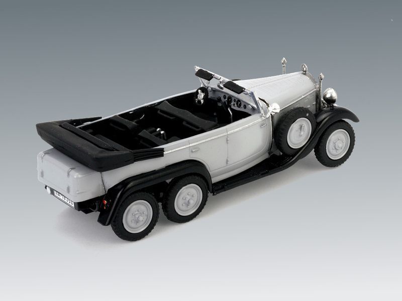 Збірна модель ICM 1/72 G4 (виробництва 1935 р.), Німецький штабний автомобіль 2 Світової війни, складання без клею. (72471) ICM72471 фото