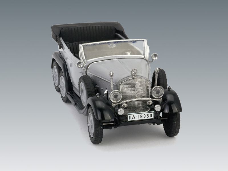 Збірна модель ICM 1/72 G4 (виробництва 1935 р.), Німецький штабний автомобіль 2 Світової війни, складання без клею. (72471) ICM72471 фото