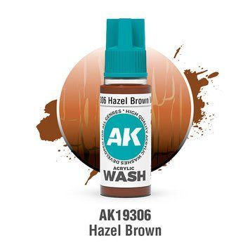 Акрилова змивка &laquo;Горіхово-коричневий&raquo; AK-Interactive 19306 AK19306 фото