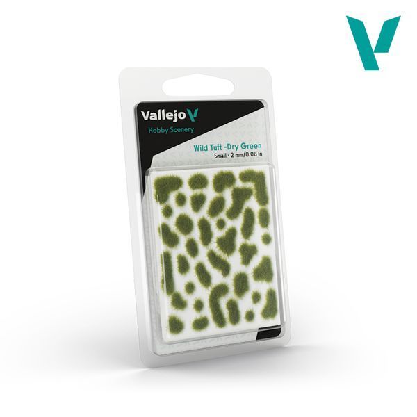 Матеріал для деталювання Дика суха зелена трава 2 мм (Wild Tuft Dry Green) VAL SC401 VAL SC401 фото