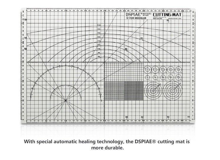 Двосторонній килимок для різання формату A3 (A3 Cutting Mat) Dspiae AT-CA3 AT-CA3 фото