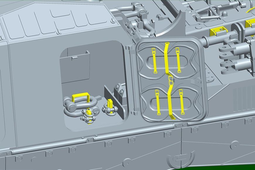 Збірна модель броньованої евакуаційної машини Bergepanzer BPz3 "Buffalo" ARV HB84565 фото