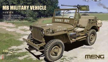 Збірна модель 1/35 Американський автомобіль підвищеної прохідності Willys MB Менг VS-011 VS-011 фото