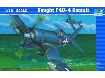 Збірна модель літака Vought F4U-4 Corsair TR02222 фото