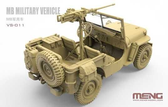 Збірна модель 1/35 Американський автомобіль підвищеної прохідності Willys MB Менг VS-011 VS-011 фото