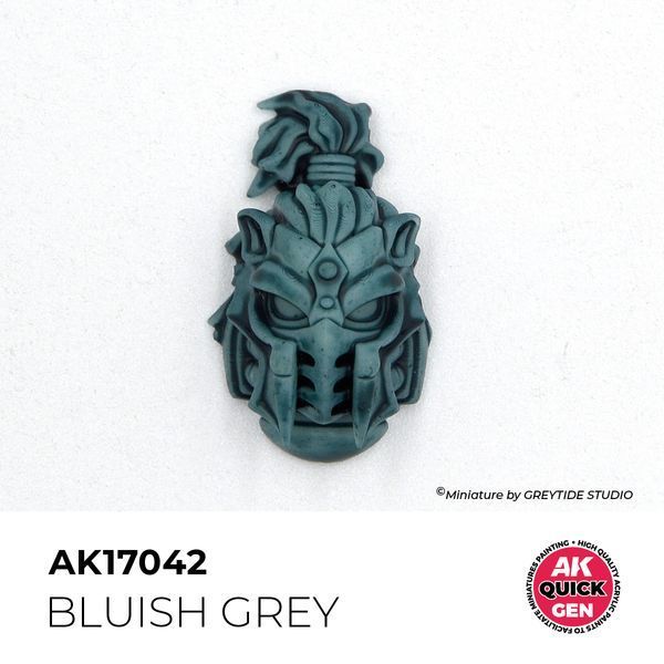 Акрилова фарба BLUISH GREY / Блакитно-сірий QUICK GEN COLOR AK-interactive AK 17042 AK17042 фото