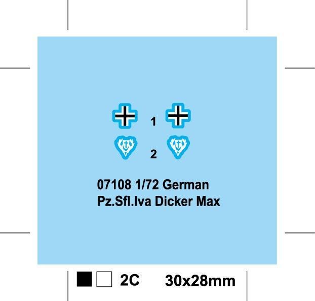 German Pz.Sfl.Iva Dicker Max TR07108 фото