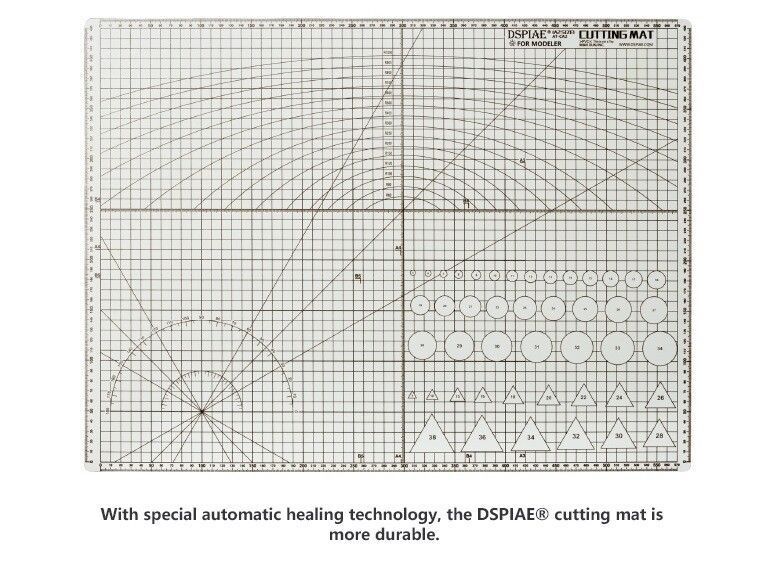 Двосторонній килимок для різання формату A2 (A2 Cutting Mat) Dspiae AT-CA2 AT-CA2 фото