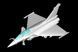 Збірна модель фразцузького літака Rafale C Fighter HB80318 фото 9
