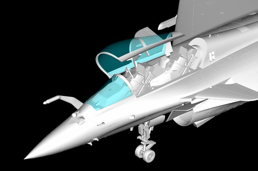Збірна модель фразцузького літака Rafale C Fighter HB80318 фото
