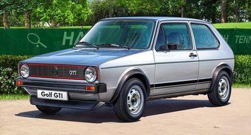 Стартовий набір для моделізму 1/24 VW Golf 1 GTI REV67072 фото