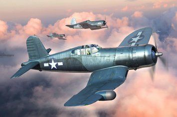 Збірна модель F4U-1A/2 Corsair (2 in 1) HB81788 фото