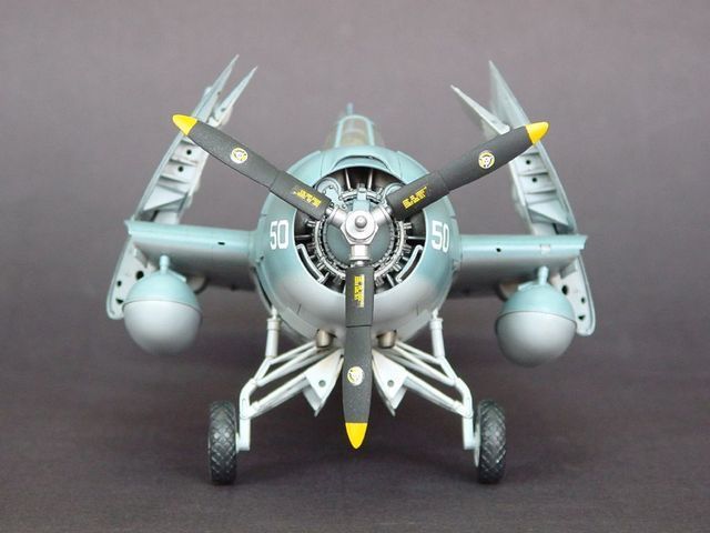 Збірна модель літака Grumman F4F-4 wildcat TR02223 фото