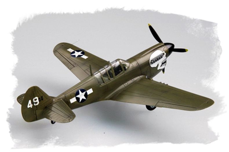 Збірна модель американського винищувача P-40N "Kitty hawk" HB80252 фото