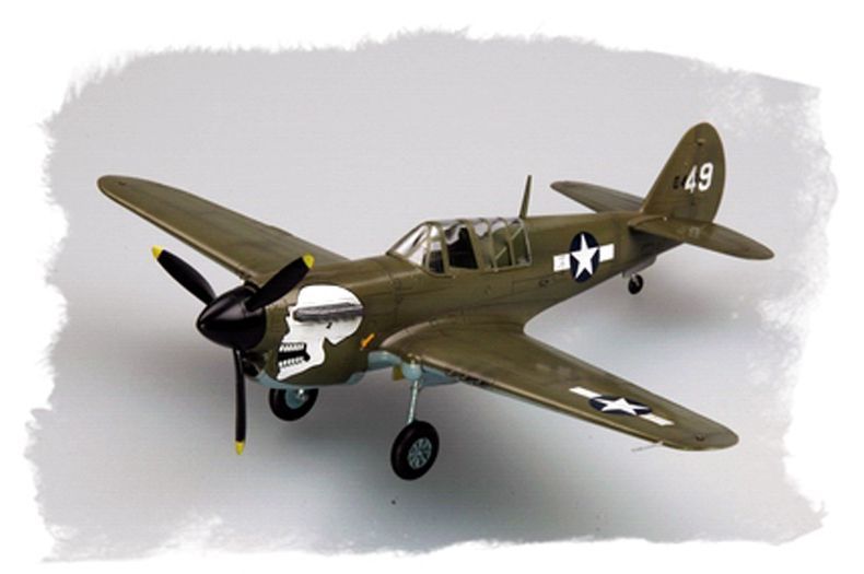 Збірна модель американського винищувача P-40N "Kitty hawk" HB80252 фото
