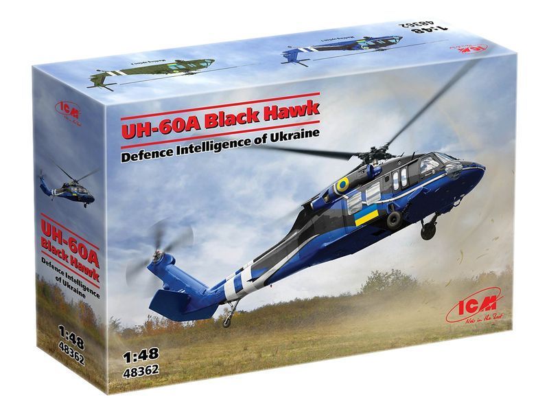 48362 UH-60A Black Hawk, ГУР України ICM48362 фото