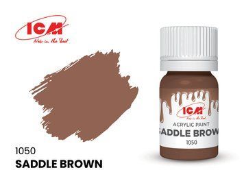 Акрилова фарба Saddle Brown ICM1050 фото