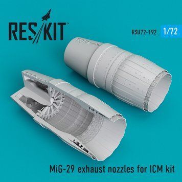 Масштабна модель Вихлопні сопла МіГ-29 Icm Kit (1/72) RSU72-0192 фото