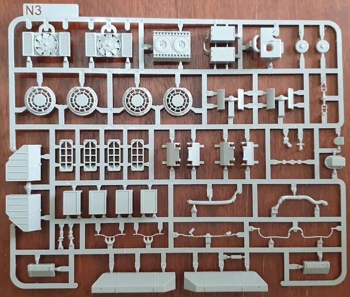 Збірна модель 1/35 Німецька БРЕМ Бергепантера Ausf. G з повним інтер'єром TK2107 фото