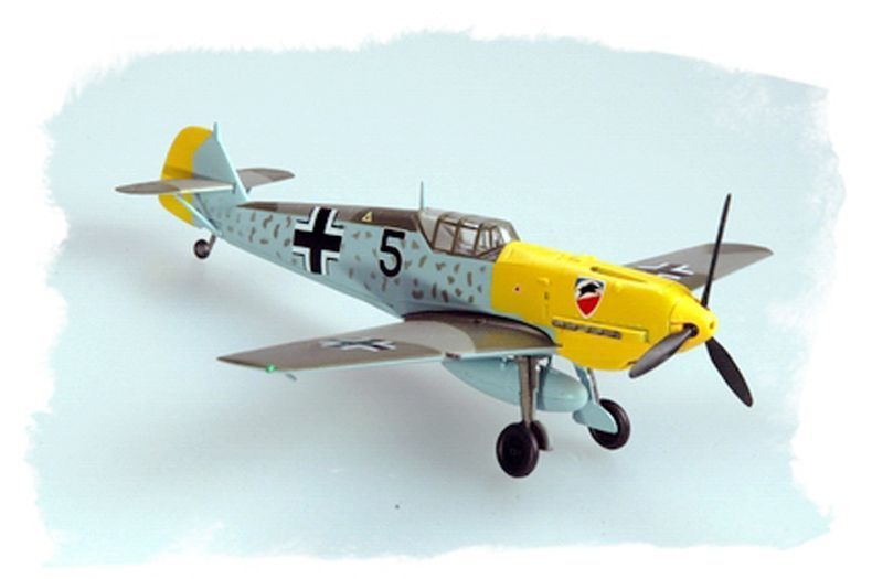 Збірна модель німецького винищувача Bf109E-3 Fighter HB80253 фото