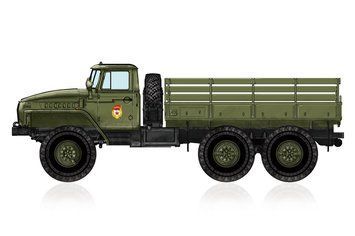 Збірна модель вантажівки УРАЛ-4320 HB82930 фото