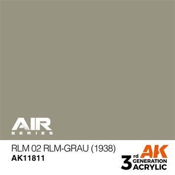 RLM 02 RLM-Grau (1938) AK11811 фото