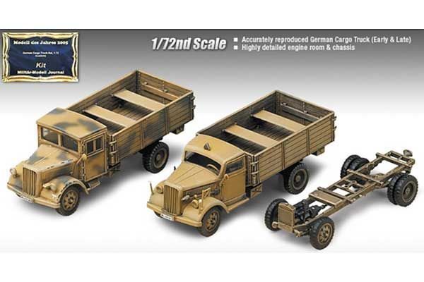 1/72 GERMAN CARGO TRUCK E/L AC13404 фото