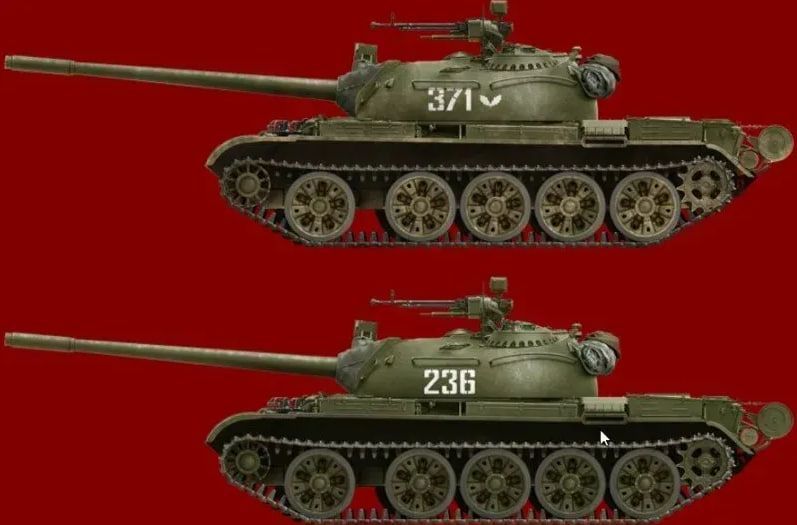Радянський середній танк Т-54Б раннього виробництва MA37011 фото