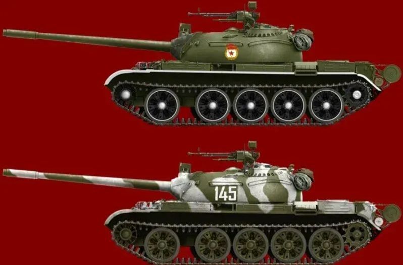 Радянський середній танк Т-54Б раннього виробництва MA37011 фото