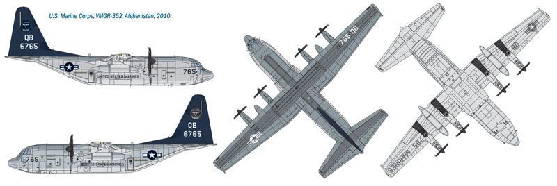 Italeri HC-130J US Coast Guard IT1348 фото