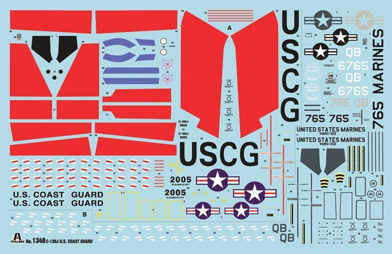 Italeri HC-130J US Coast Guard IT1348 фото