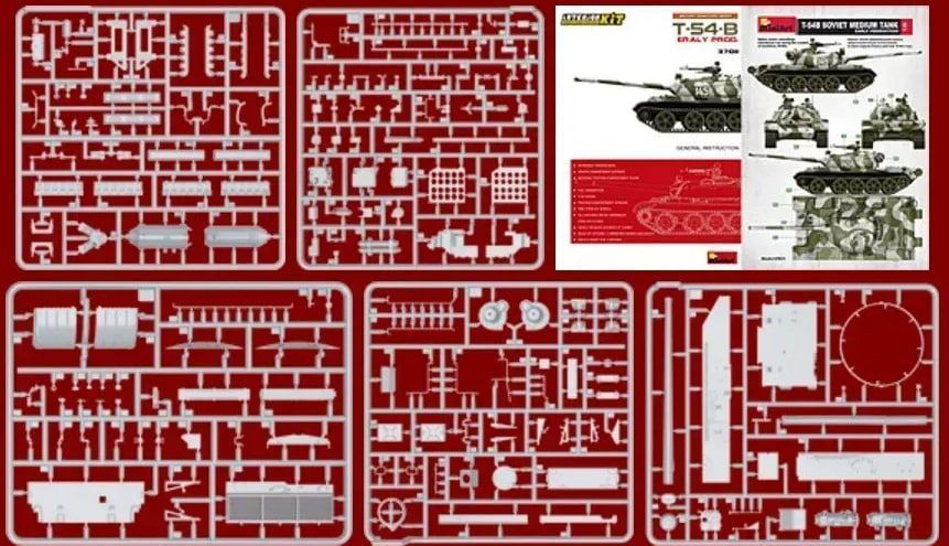 Радянський середній танк Т-54Б раннього виробництва MA37011 фото