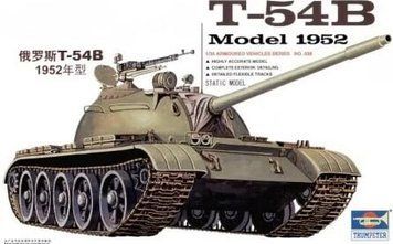 Збірна модель танка T-54B TR00338 фото