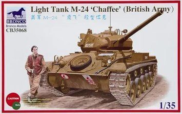 Збірна модель легкого танка M-24 'Chaffee' Британської версії CB35068 фото