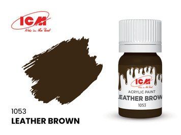 Leather Brown / Коричнева шкіра ICM1053 фото