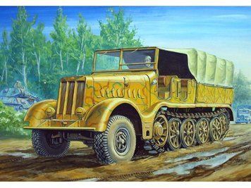 Famo Sd.Kfz.9/18 ton halftrack TR07203 фото