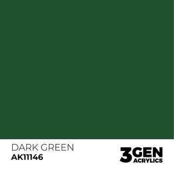 DARK GREEN - STANDARD / ТЕМНО-ЗЕЛЕНИЙ AK11146 фото