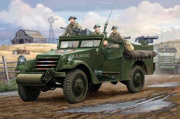 Збірна модель US M3A1 "White Scout Car" Early Production HB82451 фото