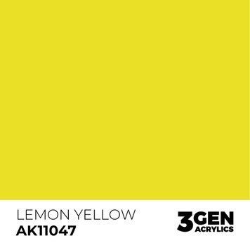 LEMON YELLOW - STANDARD / ЛИМОННИЙ ЖОВТИЙ AK11047 фото